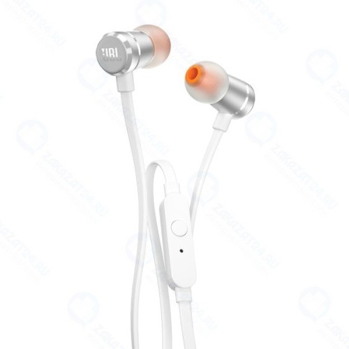 Наушники с микрофоном JBL T290 Silver