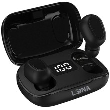 Беспроводные наушники с микрофоном LOONA TWS-002 Black
