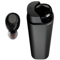 Беспроводные наушники с микрофоном Barn&Hollis TWS B&H-03 Black (УТ000021143)