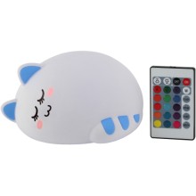 Детский ночник ЭРА NLED-415-2W-BU