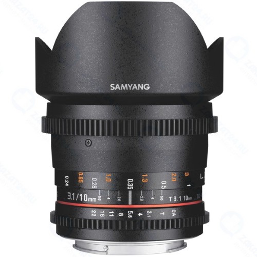 Объектив Samyang 10mm T3.1 VDSLR Canon