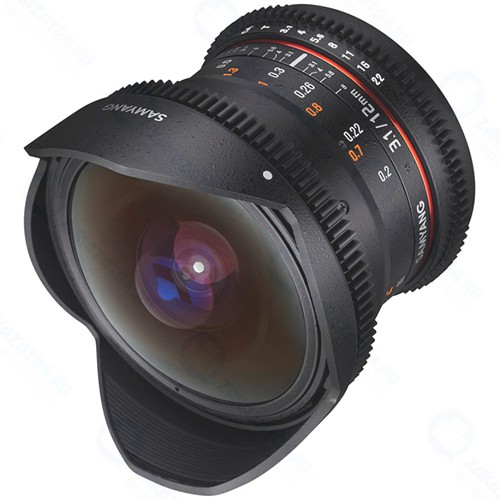 Объектив Samyang 12mm T3.1 VDSLR ED AS NCS Fish-eye Nikon