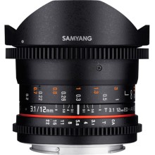 Объектив Samyang 12mm T3.1 VDSLR ED AS NCS Fish-eye Sony E