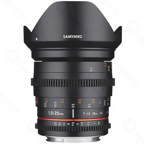 Объектив Samyang 20mm T1.9 ED AS UMC VDSLR Canon EF