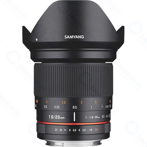 Объектив Samyang 20mm f/1.8 ED AS UMC Canon EF