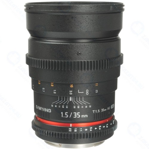 Объектив Samyang 35mm T1.5 ED AS UMC VDSLR Canon EF