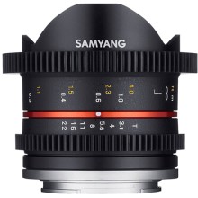 Объектив Samyang 8mm T3.1 Fish-eye CINE Fujifilm X