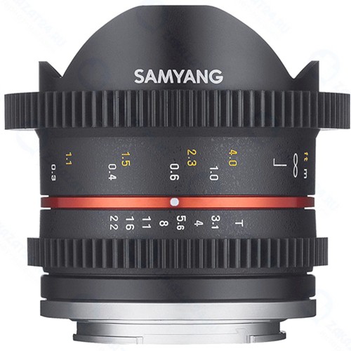Объектив Samyang 8mm T3.1 Fish-eye CINE Fujifilm X