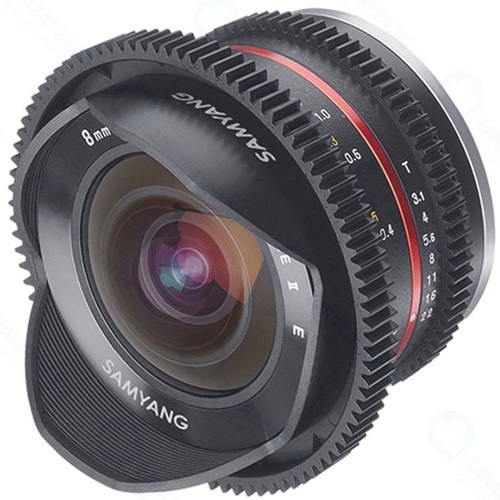Объектив Samyang 8mm T3.1 Fish-eye CINE Sony E-mount Black