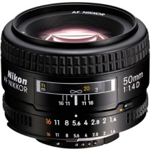 Объектив Nikon 50mm f/1.4D AF Nikkor (JAA011DB)