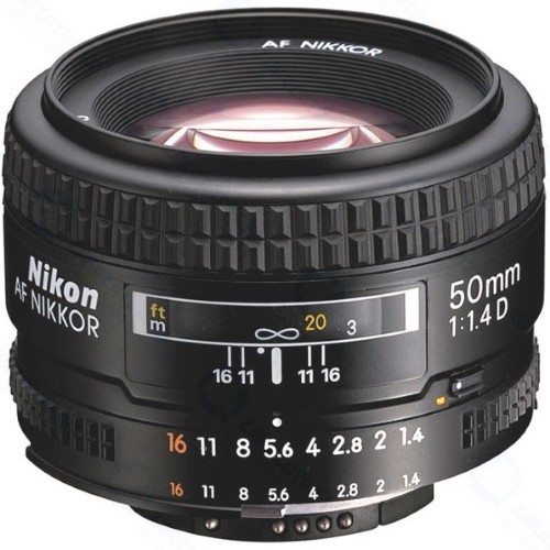 Объектив Nikon 50mm f/1.4D AF Nikkor (JAA011DB)