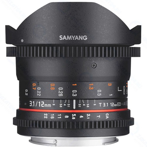 Объектив Samyang 12mm T3.1VDSLR ED AS NCS Fish-eye SonyA (Minolta)