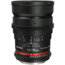 Объектив Samyang 35mm T1.5 ED AS UMC VDSLR Sony A (Minolta)