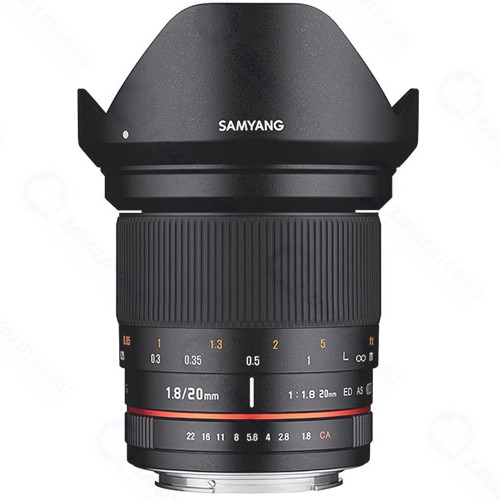 Объектив Samyang 20mm f/1.8 ED AS UMC Sony E (NEX)