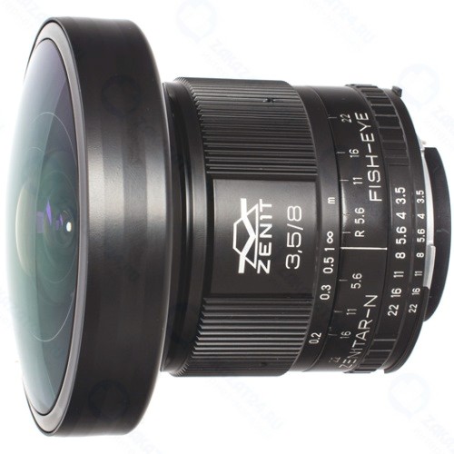 Объектив Зенит МС Зенитар-N 8 mm f/3.5 Nikon