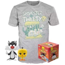 Футболка Funko POP and Tee: Looney Tunes: Sylvester&Tweety S (46989) Футболка Funko POP and Tee: Looney Tunes: Sylvester&Tweety S (46989)