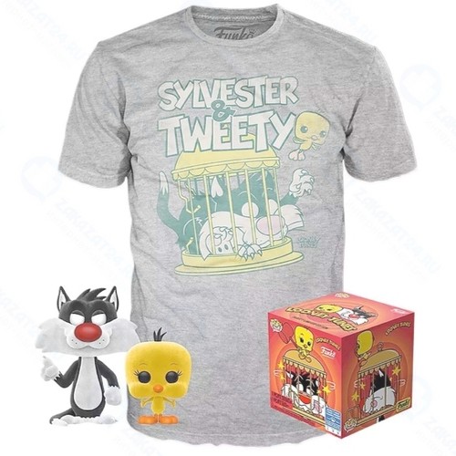 Футболка Funko POP and Tee: Looney Tunes: Sylvester&Tweety S (46989)