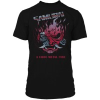 Футболка Cyberpunk 2077 Chrome Samurai Premium Black XL (86347)