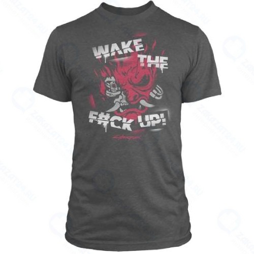 Футболка CYBERPUNK-2077 Wake Up Sketchy Premium XXL (89610)