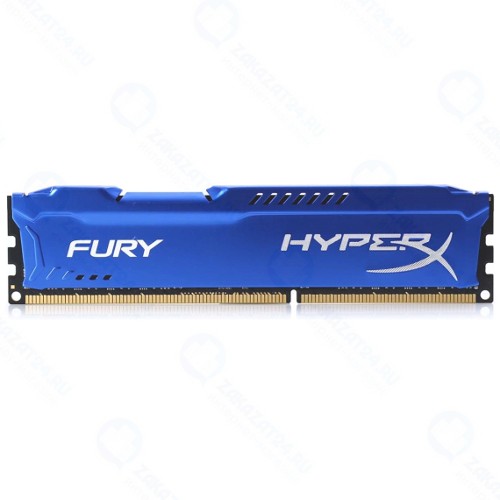 Оперативная память HyperX Fury 4GB DDR3 1866Mhz Blue CL10 (HX318C10F/4)