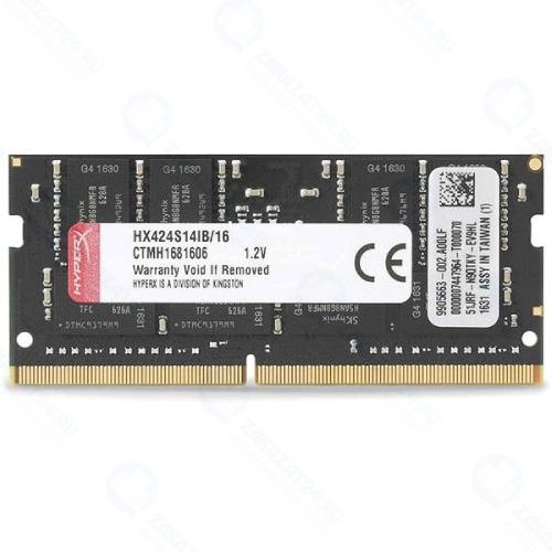 Оперативная память Kingston HyperX Impact 16GB (HX424S14IB/16)