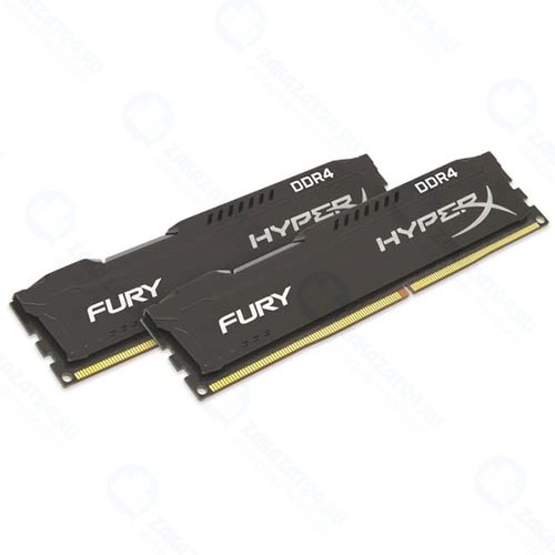 Оперативная память Kingston HyperX Fury 16GB Black (HX426C16FB3K2/16)