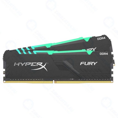 Оперативная память Kingston HyperX Fury RGB 32GB (HX426C16FB4AK2/32)