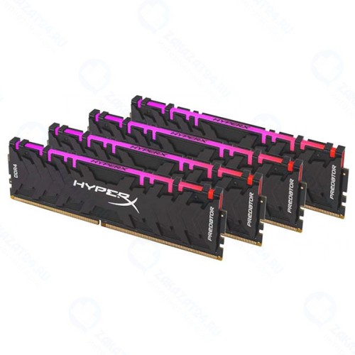 Оперативная память Kingston XMP HyperX Predator RGB 32GB (HX430C15PB3AK4/32)