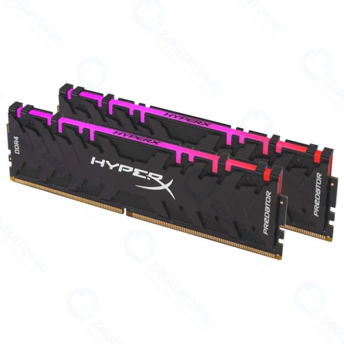 Оперативная память Kingston XMP HyperX Predator RGB 64GB (HX430C16PB3AK2/64)