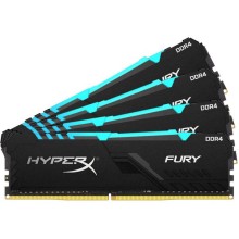 Оперативная память Kingston HyperX Fury RGB 64GB (HX432C16FB4AK4/64) Оперативная память Kingston HyperX Fury RGB 64GB (HX432C16FB4AK4/64)