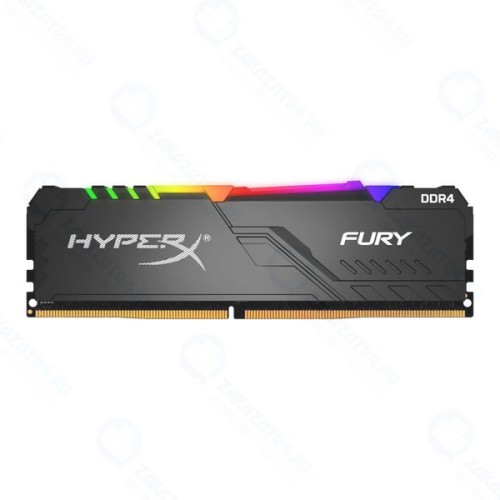 Оперативная память Kingston HyperX Fury RGB 16GB (HX436C18FB4A/16)
