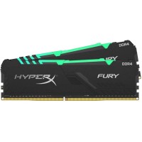 Оперативная память Kingston HyperX Fury RGB 16GB (HX437C19FB3AK2/16)