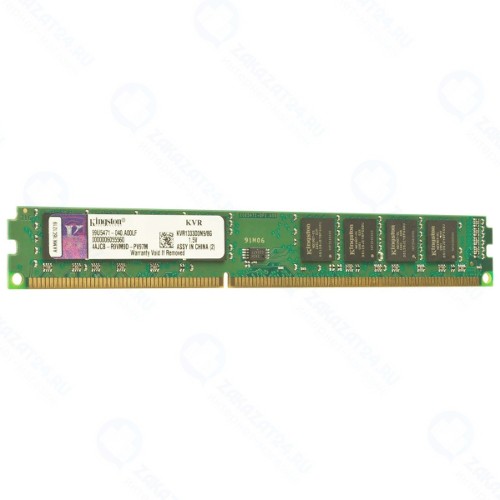 Оперативная память Kingston ValueRAM 8GB DDR3 1333Mhz (KVR1333D3N9/8G)