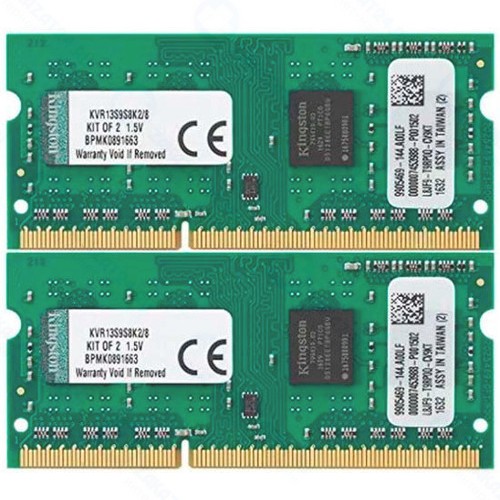 Оперативная память Kingston ValueRAM 8GB SO-DIMM DDR3 1333Mhz (KVR13S9S8K2/8)