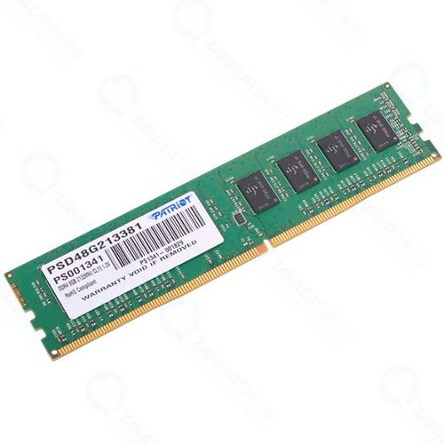 Оперативная память Patriot DDR4 8Gb 2133MHz pc-17000 (PSD48G213381)