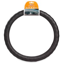 Оплетка рулевого колеса Airline ребристая, гладкая кожа, 37-39 см/М (AWC-RS-12M) Оплетка рулевого колеса Airline ребристая, гладкая кожа, 37-39 см/М (AWC-RS-12M)