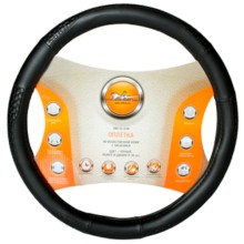 Оплетка рулевого колеса Airline искусственная кожа, черная, 38 см/M (AWC-SL-03M) Оплетка рулевого колеса Airline искусственная кожа, черная, 38 см/M (AWC-SL-03M)