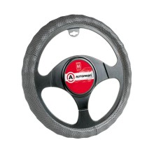 Оплетка рулевого колеса AutoProfi AP-396 Dark Grey (M) Оплетка рулевого колеса AutoProfi AP-396 Dark Grey (M)