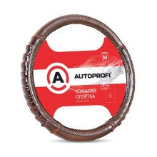 Оплетка рулевого колеса AutoProfi AP-770 Brown (M)