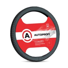 Оплетка рулевого колеса AutoProfi AP-810 Black (M)