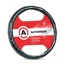 Оплетка рулевого колеса AutoProfi AP-850 Black (M)