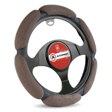 Оплетка для руля AutoProfi алькантара, размер М 1/10 Gray (SP-5026 D.GY M)
