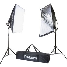 Комплект флуоресцентных осветителей Rekam CL-250-FL2-SB Kit