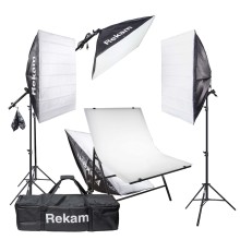 Комплект флуоресцентных осветителей Rekam CL-700-SB Boom Macro Kit