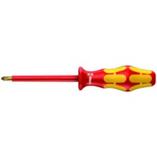 Отвертка крестовая диэлектрическая Wera PH1х80 мм (006152)