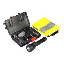 Набор инструментов BLACK-DECKER с фонарём, жилетом, 30 предметов (A7224-XJ) Набор инструментов BLACK-DECKER с фонарём, жилетом, 30 предметов (A7224-XJ)