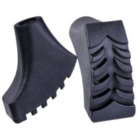 Комплект наконечников для скандинавских палок Berger 2 шт, чёрные (УТ-00010973)