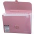 Папка-портфель Brauberg А4, 327х254х30 мм, розовая (221441)