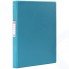 Папка Brauberg на 2 кольцах, 35 мм, до 180 листов, бирюзовая (228385)