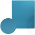 Папка Brauberg на 2 кольцах, 35 мм, до 180 листов, бирюзовая (228385)